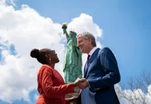 El exalcalde de Nueva York Bill de Blasio y su esposa revelan su matrimonio bill deblasio, the continent times